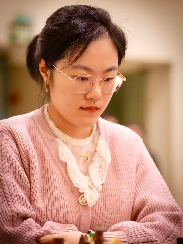 中国棋手宋宇新参加多特蒙德女子国际赛