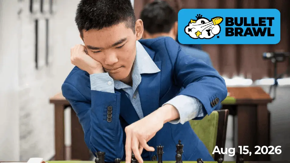 熊奕韬赢得8月15日一秒棋周赛