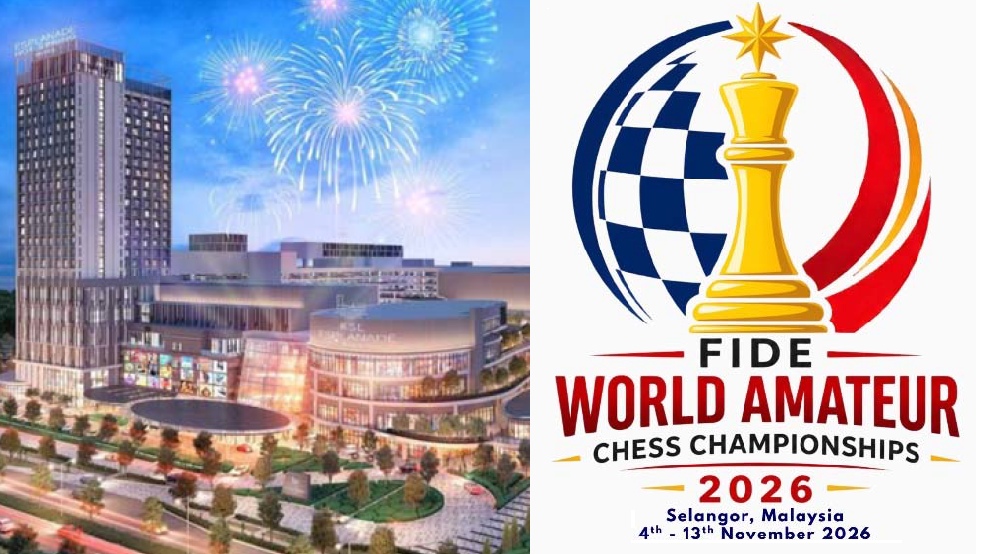 2026世界业余国际象棋锦标赛马来西亚站官方海报