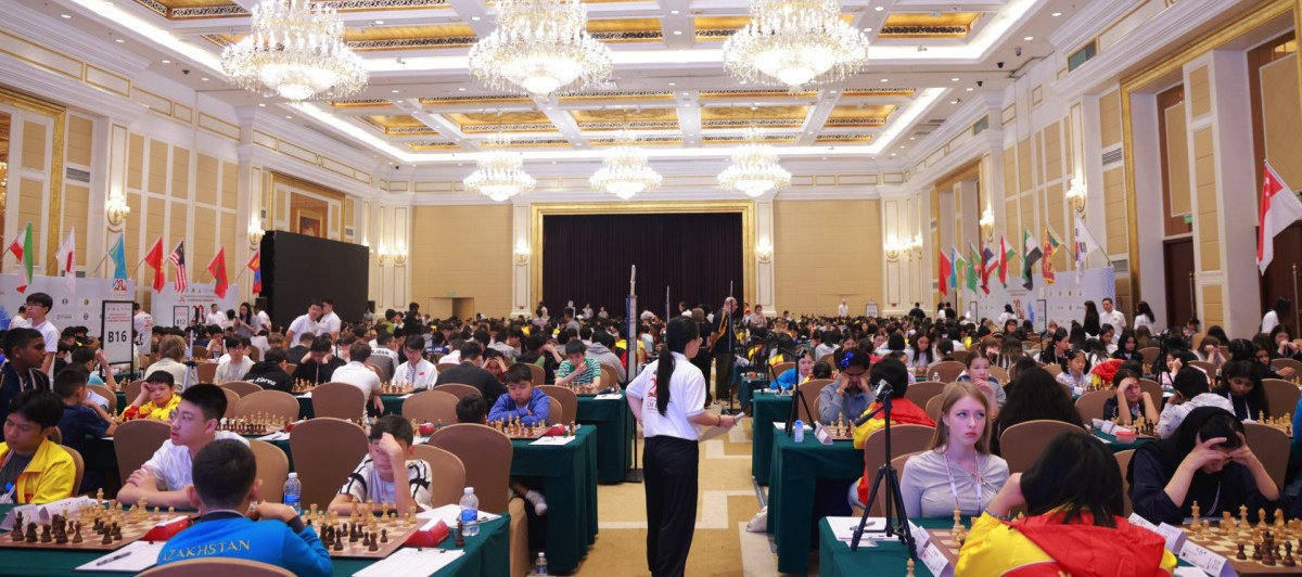 深圳亚洲青少年国际象棋锦标赛赛场